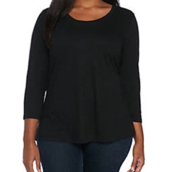 new directions Tops - Slub Knit Top